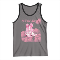 On Cloud Nine Tank Top 9th Birthday Bday Girl Pink Coquette Cowgirl Boots