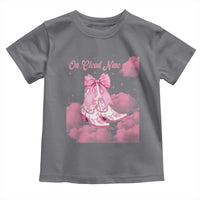 On Cloud Nine Toddler T Shirt 9th Birthday Bday Girl Pink Coquette Cowgirl Boots