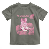 On Cloud Nine Toddler T Shirt 9th Birthday Bday Girl Pink Coquette Cowgirl Boots