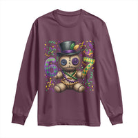 Funny Mardi Gras 67 Voodoo Doll Long Sleeve Shirt Fat Tuesday Six Seven Meme