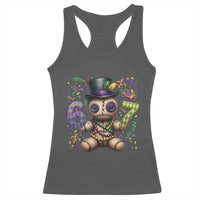 Funny Mardi Gras 67 Voodoo Doll Racerback Tank Top Fat Tuesday Six Seven Meme