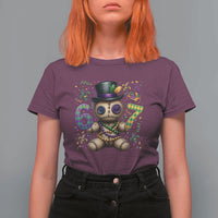 Funny Mardi Gras 67 Voodoo Doll T Shirt For Women Fat Tuesday Six Seven Meme