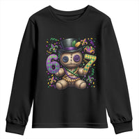 Funny Mardi Gras 67 Voodoo Doll Youth Sweatshirt Fat Tuesday Six Seven Meme