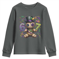 Funny Mardi Gras 67 Voodoo Doll Youth Sweatshirt Fat Tuesday Six Seven Meme