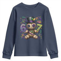 Funny Mardi Gras 67 Voodoo Doll Youth Sweatshirt Fat Tuesday Six Seven Meme