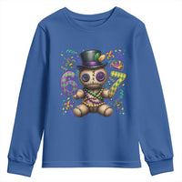 Funny Mardi Gras 67 Voodoo Doll Youth Sweatshirt Fat Tuesday Six Seven Meme