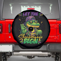 Let The Shenanigans Begin Mardi Gras 67 Meme Spare Tire Cover Funny Alligator Mardigator Six Seven