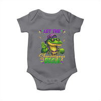 Let The Shenanigans Begin Mardi Gras 67 Meme Baby Onesie Funny Alligator Mardigator Six Seven