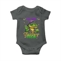 Let The Shenanigans Begin Mardi Gras 67 Meme Baby Onesie Funny Alligator Mardigator Six Seven