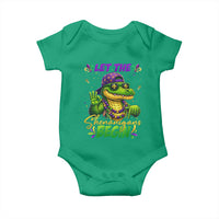 Let The Shenanigans Begin Mardi Gras 67 Meme Baby Onesie Funny Alligator Mardigator Six Seven