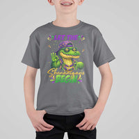 Let The Shenanigans Begin Mardi Gras 67 Meme T Shirt For Kid Funny Alligator Mardigator Six Seven
