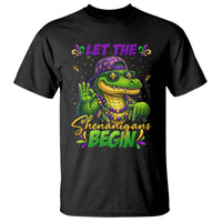 Let The Shenanigans Begin Mardi Gras 67 Meme T Shirt Funny Alligator Mardigator Six Seven