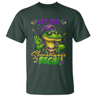 Let The Shenanigans Begin Mardi Gras 67 Meme T Shirt Funny Alligator Mardigator Six Seven
