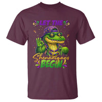 Let The Shenanigans Begin Mardi Gras 67 Meme T Shirt Funny Alligator Mardigator Six Seven