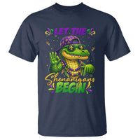 Let The Shenanigans Begin Mardi Gras 67 Meme T Shirt Funny Alligator Mardigator Six Seven