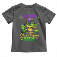 Let The Shenanigans Begin Mardi Gras 67 Meme Toddler T Shirt Funny Alligator Mardigator Six Seven