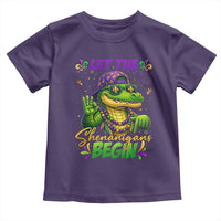 Let The Shenanigans Begin Mardi Gras 67 Meme Toddler T Shirt Funny Alligator Mardigator Six Seven