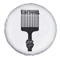Afro Pick Comb Strong Black Power Fist Spare Tire Cover