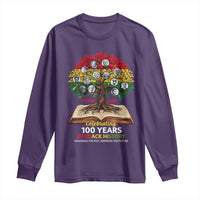 Celebrating 100 Years Of Black History Honoring The Past Inspiring The Future Long Sleeve Shirt Black Leaders