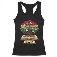 Celebrating 100 Years Of Black History Honoring The Past Inspiring The Future Racerback Tank Top Black Leaders