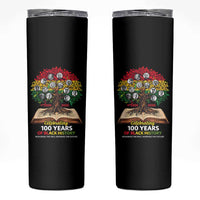 Celebrating 100 Years Of Black History Honoring The Past Inspiring The Future Skinny Tumbler Black Leaders