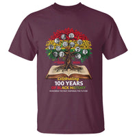 Celebrating 100 Years Of Black History Honoring The Past Inspiring The Future T Shirt Black Leaders