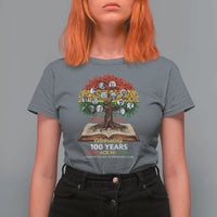 Celebrating 100 Years Of Black History Honoring The Past Inspiring The Future T Shirt For Women Black Leaders