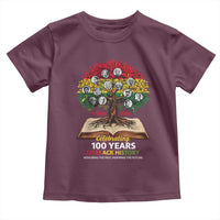 Celebrating 100 Years Of Black History Honoring The Past Inspiring The Future Toddler T Shirt Black Leaders