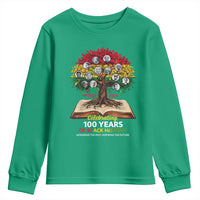 Celebrating 100 Years Of Black History Honoring The Past Inspiring The Future Youth Sweatshirt Black Leaders
