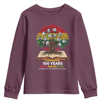 Celebrating 100 Years Of Black History Honoring The Past Inspiring The Future Youth Sweatshirt Black Leaders