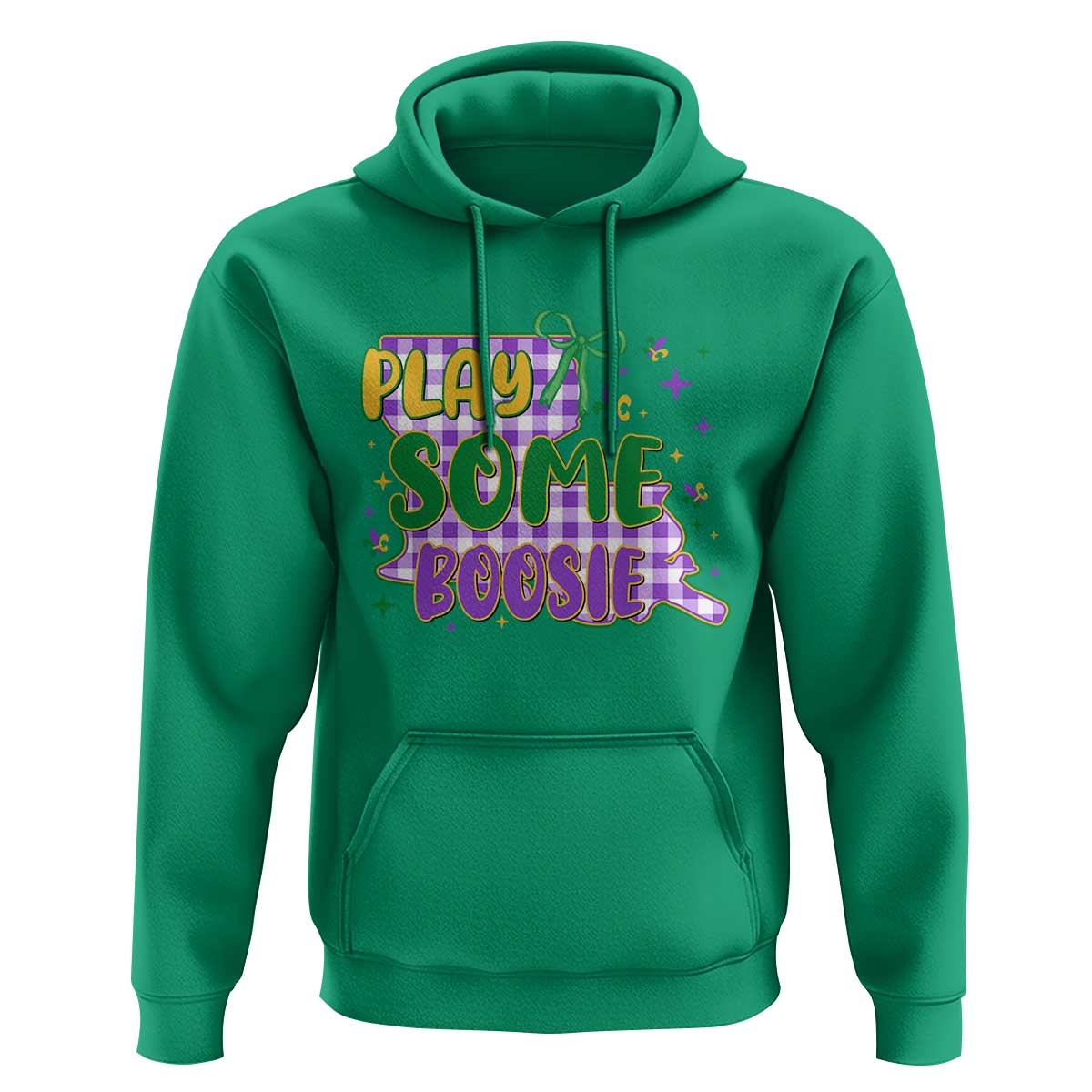 Play Some Boosie Mardi Gras Hoodie Funny Fat Tuesday Coquette Louisiana Carnival
