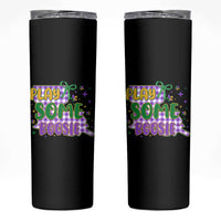 Play Some Boosie Mardi Gras Skinny Tumbler Funny Fat Tuesday Coquette Louisiana Carnival