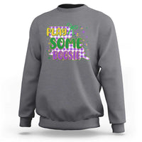 Play Some Boosie Mardi Gras Sweatshirt Funny Fat Tuesday Coquette Louisiana Carnival