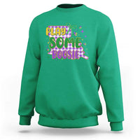 Play Some Boosie Mardi Gras Sweatshirt Funny Fat Tuesday Coquette Louisiana Carnival