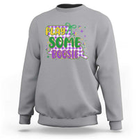 Play Some Boosie Mardi Gras Sweatshirt Funny Fat Tuesday Coquette Louisiana Carnival