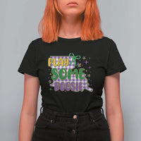 Play Some Boosie Mardi Gras T Shirt For Women Funny Fat Tuesday Coquette Louisiana Carnival