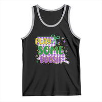 Play Some Boosie Mardi Gras Tank Top Funny Fat Tuesday Coquette Louisiana Carnival