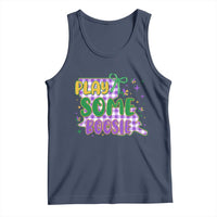 Play Some Boosie Mardi Gras Tank Top Funny Fat Tuesday Coquette Louisiana Carnival