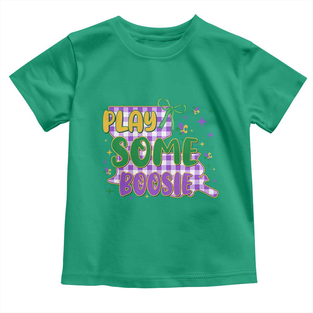 Play Some Boosie Mardi Gras Toddler T Shirt Funny Fat Tuesday Coquette Louisiana Carnival