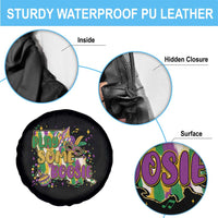 Play Some Boosie Mardi Gras Spare Tire Cover Funny Louisiana New Orleans Carnival
