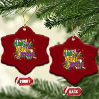 Play Some Boosie Mardi Gras Ceramic Ornament Funny Louisiana New Orleans Carnival