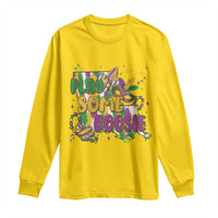 Play Some Boosie Mardi Gras Long Sleeve Shirt Funny Louisiana New Orleans Carnival