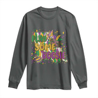 Play Some Boosie Mardi Gras Long Sleeve Shirt Funny Louisiana New Orleans Carnival