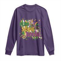 Play Some Boosie Mardi Gras Long Sleeve Shirt Funny Louisiana New Orleans Carnival