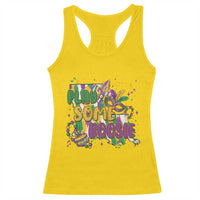 Play Some Boosie Mardi Gras Racerback Tank Top Funny Louisiana New Orleans Carnival