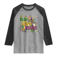 Play Some Boosie Mardi Gras Raglan Shirt Funny Louisiana New Orleans Carnival