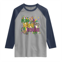 Play Some Boosie Mardi Gras Raglan Shirt Funny Louisiana New Orleans Carnival