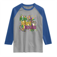 Play Some Boosie Mardi Gras Raglan Shirt Funny Louisiana New Orleans Carnival