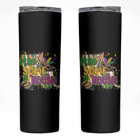 Play Some Boosie Mardi Gras Skinny Tumbler Funny Louisiana New Orleans Carnival