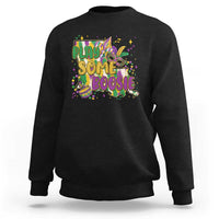 Play Some Boosie Mardi Gras Sweatshirt Funny Louisiana New Orleans Carnival